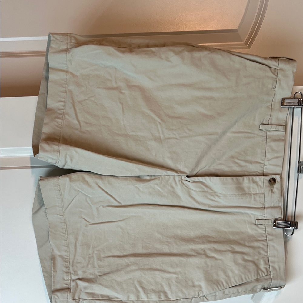 Polo by Ralph Lauren Light Tan Flat Front Shorts
